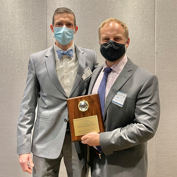 FCPA President Rottgers Wallender Award o